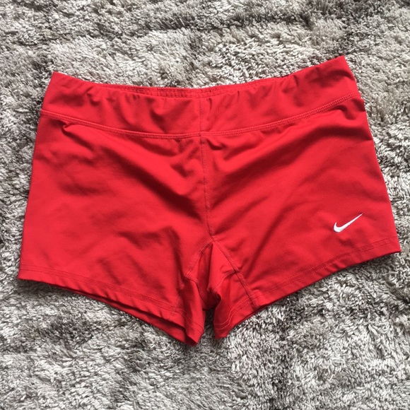 Nike Pants - ✨ 2 for $15✨ Nike red workout shorts (volleyball)